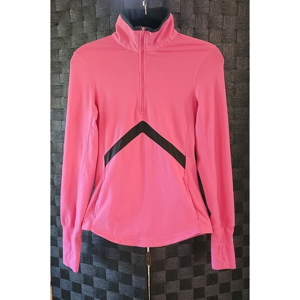 GORGEOUS NIKE half zip pullover runners Top size Small